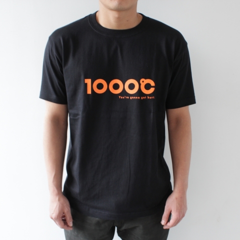 1000℃ T-SHIRT(BLACK)