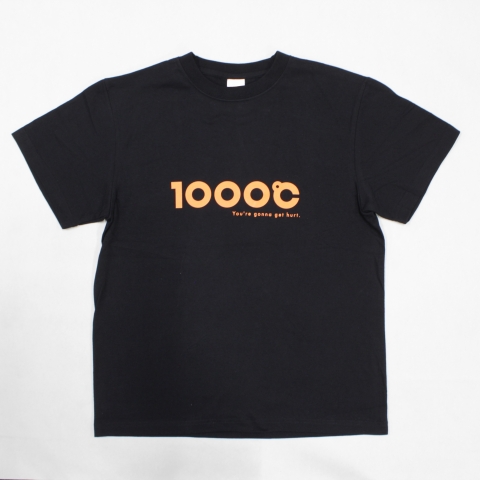 1000℃ T-SHIRT(BLACK)